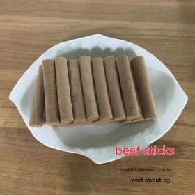 Freeze-dried Cat Grass Stick 5 Pieces A Pack Of Thin Stick Freeze-dried (Option: 5 PCs-Beef Thin Stick)