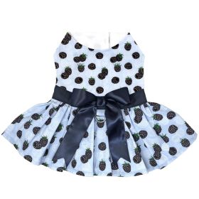 Blackberries Dog Dress with Matching Leash (size: X-Small)