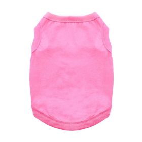 Cotton Dog Tank - Carnation Pink (size: X-Small)