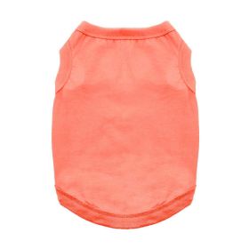 Cotton Dog Tank - Coral (size: X-Small)