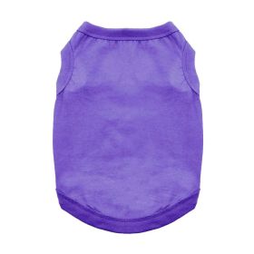 Cotton Dog Tank - Ultra Violet (size: X-Small)