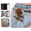 Soft Plush Padded Pet Sleeping Mat Soft Pet Mattress Puppy Dog Cat Sofa Cushion Warm and Breathable Large Dog Pet Bed Dog Mat