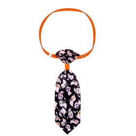 Halloween Dog Accessoires Small Dog Bow Tie Skull Pet Supplies Dog Bows Pet Dog Bowtie/ Neckties Small Dog Hari Bows (Style: 10)