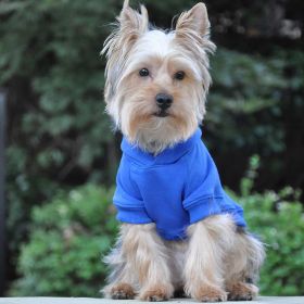 Flex-Fit Dog Hoodie - Blue (size: X-Small)