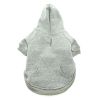 Flex-Fit Dog Hoodie - Gray