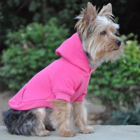 Flex-Fit Dog Hoodie - Pink (size: X-Small)