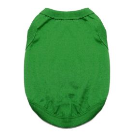 Cotton Dog Tank - Emerald Green (size: X-Large)