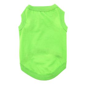 Cotton Dog Tank - Green Flash (size: X-Large)