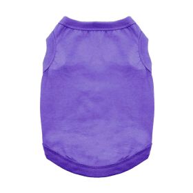 Cotton Dog Tank - Ultra Violet (size: 2X-Large)