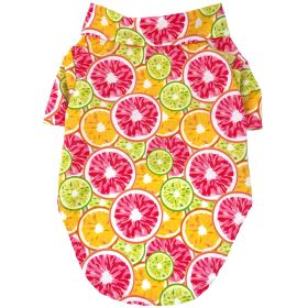 Hawaiian Camp Shirt - Citrus Slice (size: 2X-Large)