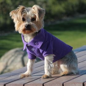 Solid Dog Polo - Ultra Violet (size: 2X-Large)