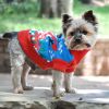 Combed Cotton Ugly Snowman Holiday Dog Sweater