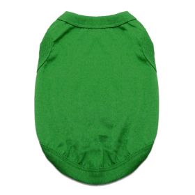 Cotton Dog Tank - Emerald Green (size: large)