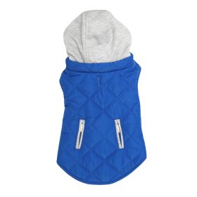 Weekender Dog Sweatshirt Hoodie - Royal Blue (size: large)