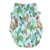 Hawaiian Camp Shirt - Surfboards and Palms