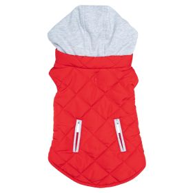 Weekender Dog Sweatshirt Hoodie - Red (size: small)