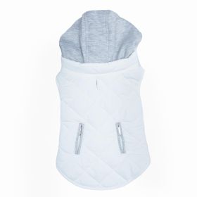 Weekender Dog Sweatshirt Hoodie - White (size: small)