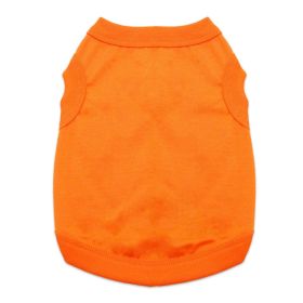 Cotton Dog Tank - Sunset Orange (size: medium)