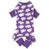 CuddlePup Dog Pajamas - Fluffy Clouds - Purple