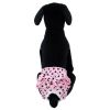 Ruffled Pink and Black Polka Dot Dog Panties