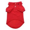 Solid Dog Polo - Flame Scarlet Red